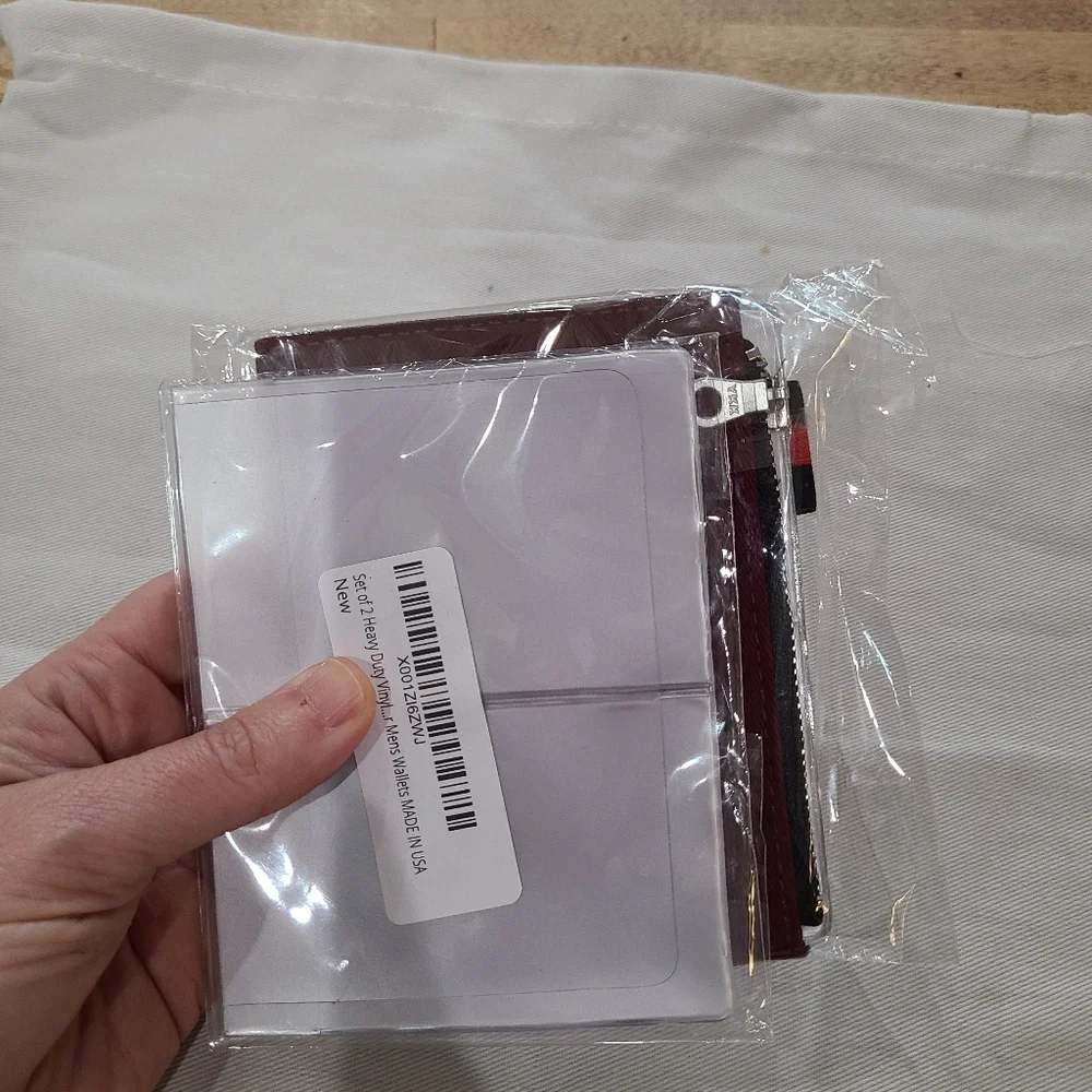 Passport Sized TN Wallet Insert For Travelers Notebook W Extra Card Holders - Picture 6 of 6